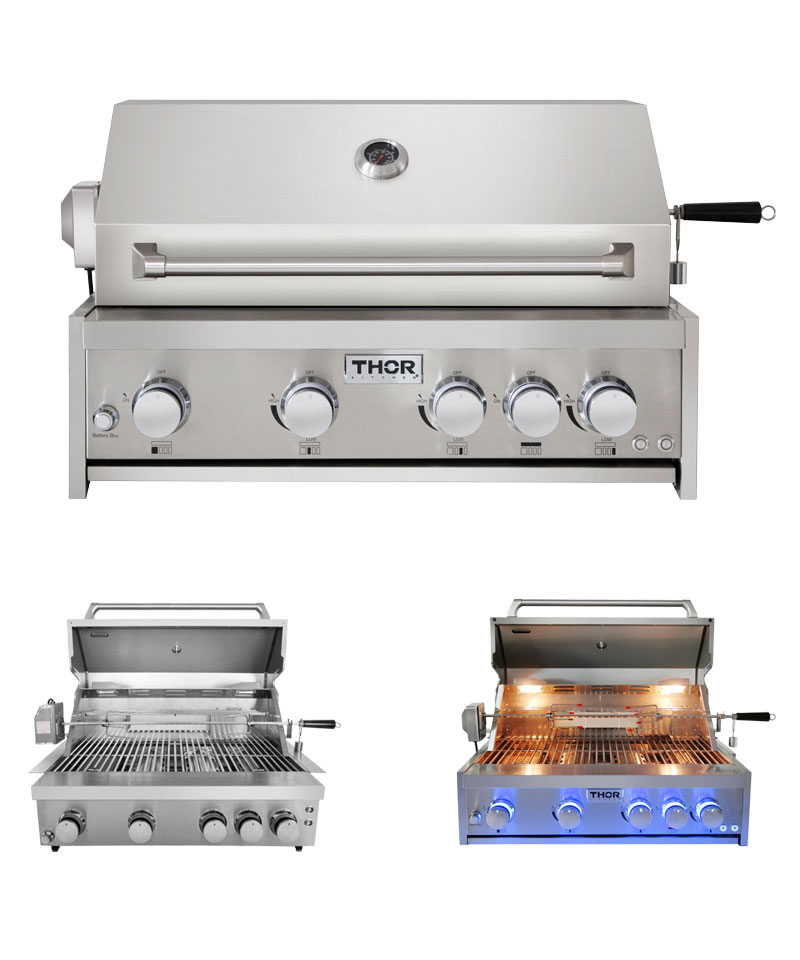 THOR Kitchen BBQ Grills and Accessories